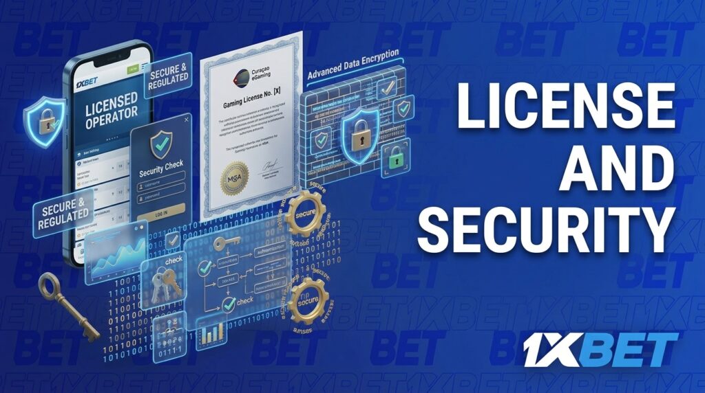 1xBet License & Security